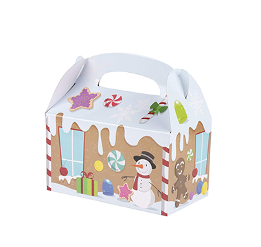 Gable top paper box