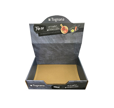 Corrguated Display Carton for Food