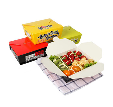 fast food packaging box